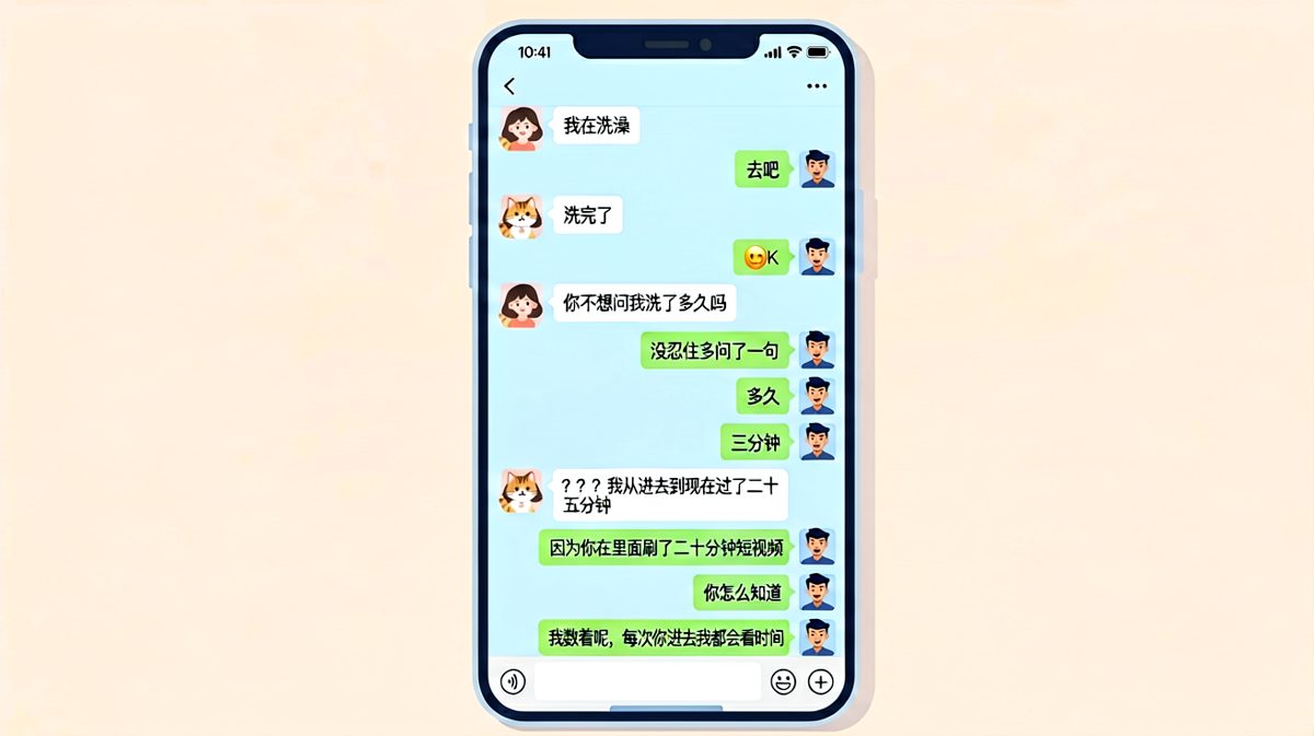 男生记时比女生自己还记得准