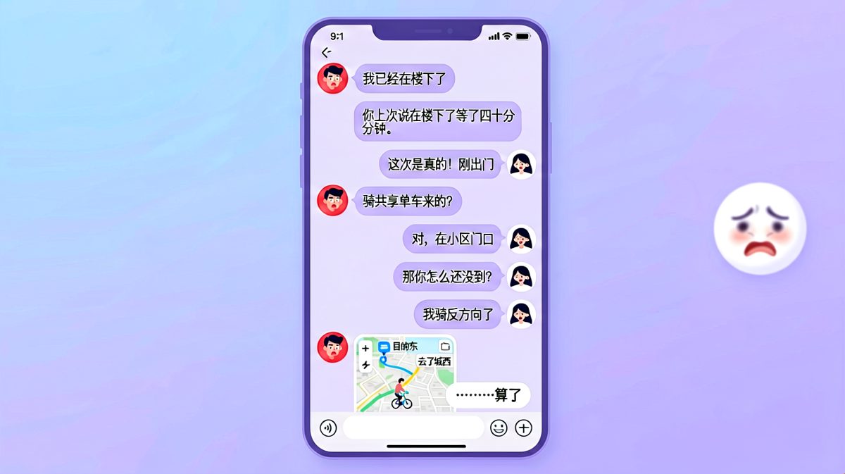说在楼下了其实是骑反方向的经典翻车