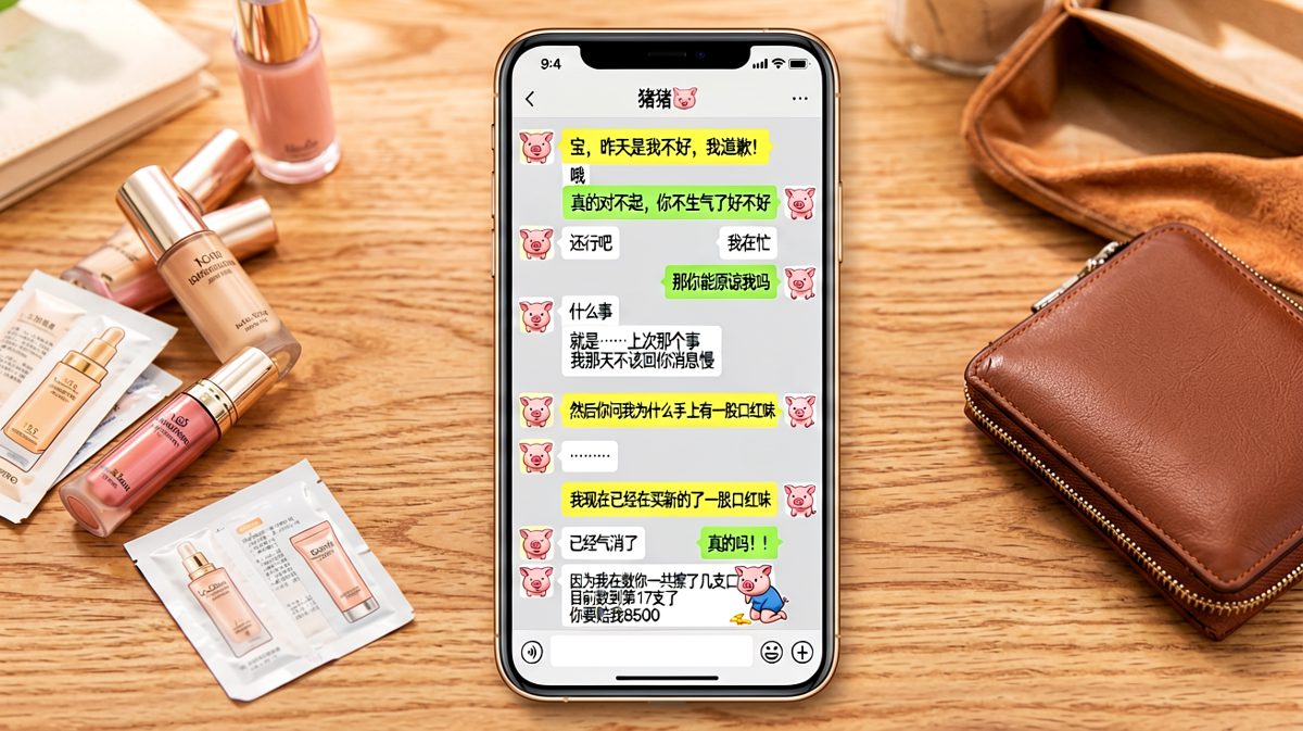 用护手霜擦化妆台的男友，正在经历人生中最贵的「误会」