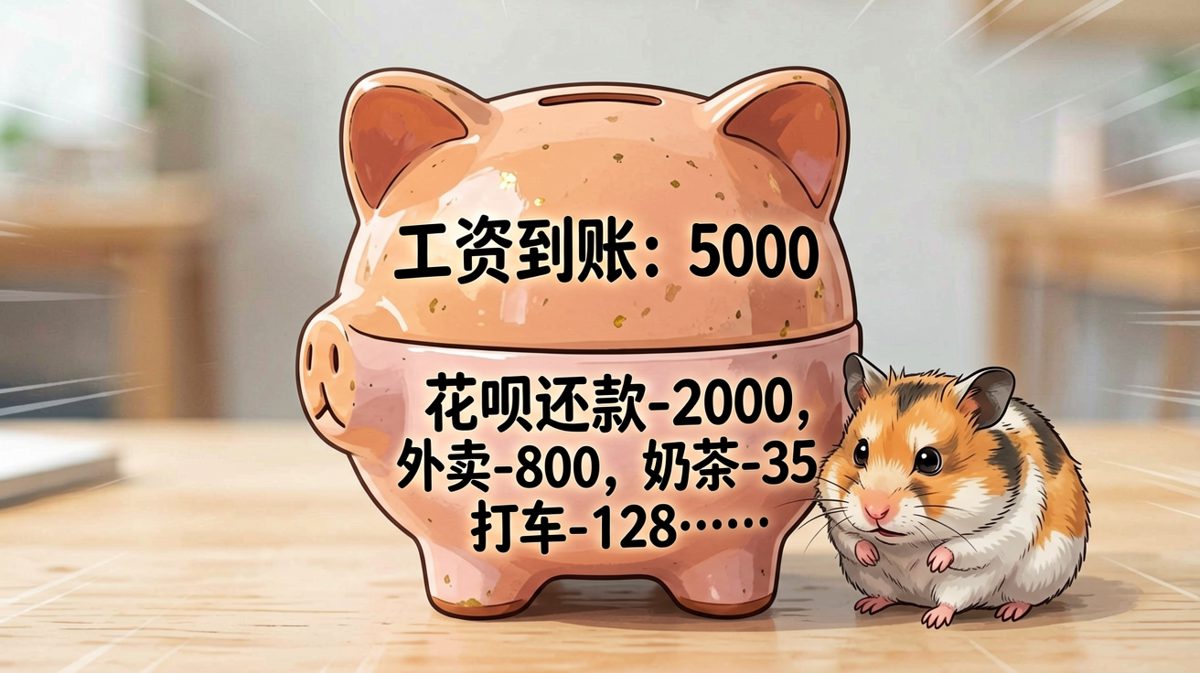 我的钱是怎么花光的？这是个谜