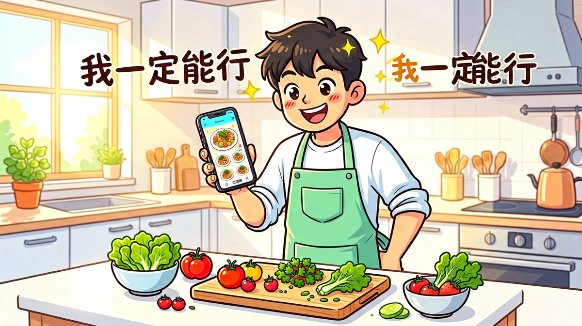 格一：信心爆棚，今天我要征服厨房！
