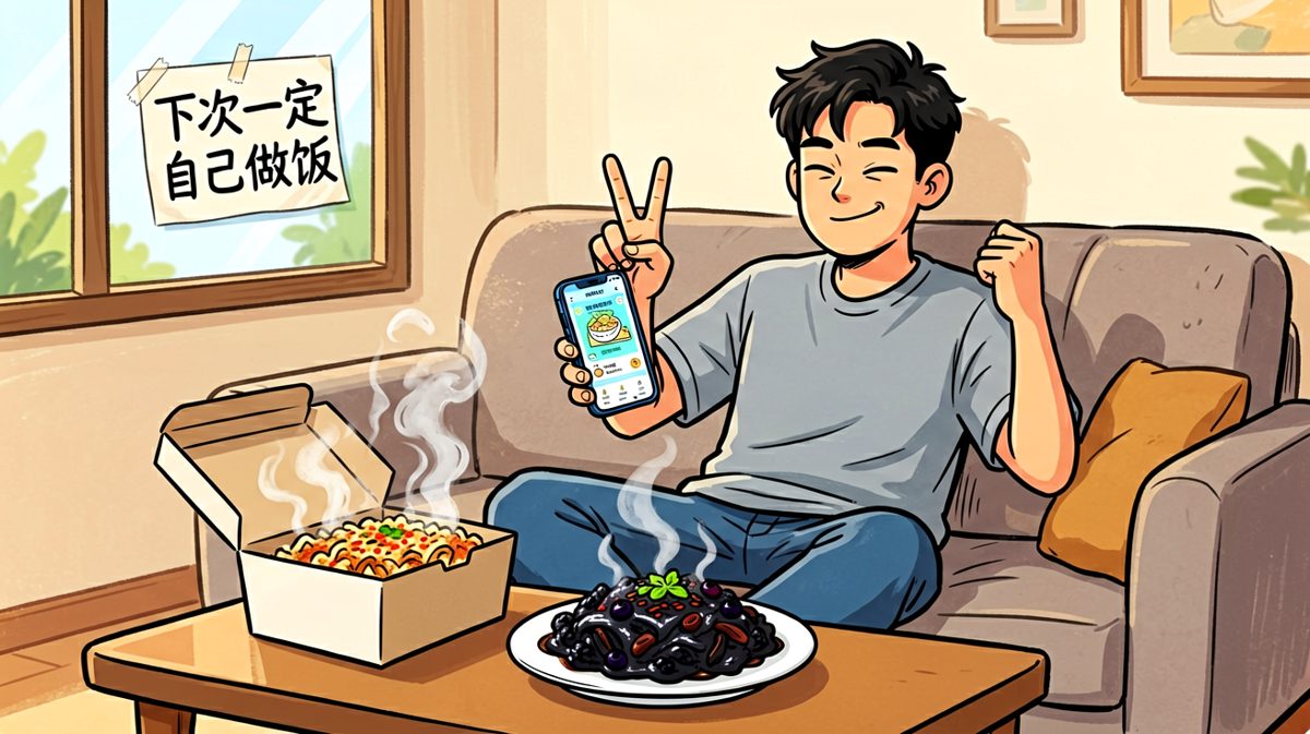 格四：还是外卖最懂我，真香！