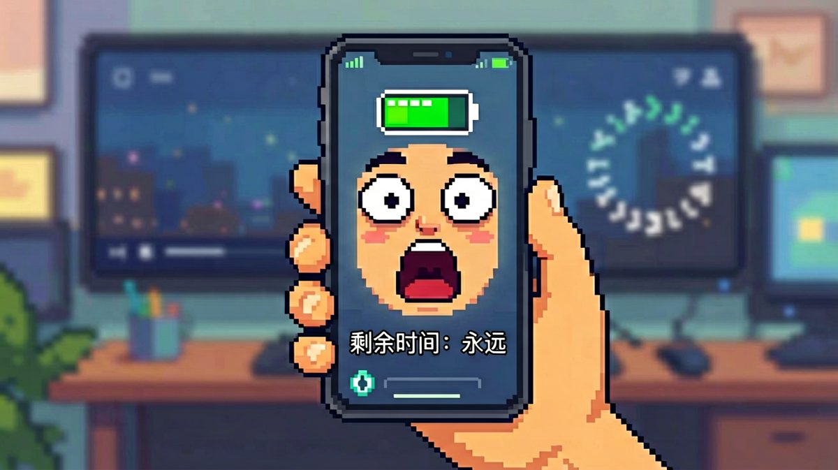 电量1%时的慌，比失恋还急