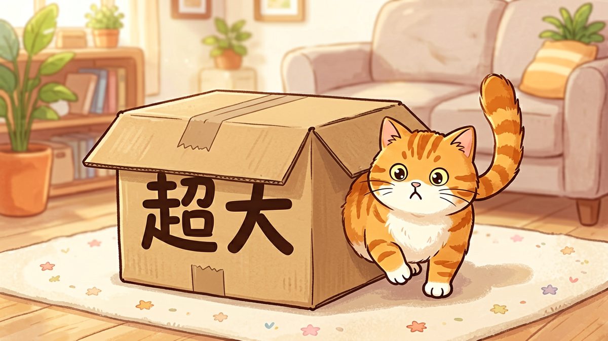 猫：只要我够努力，就能把自己塞进去！