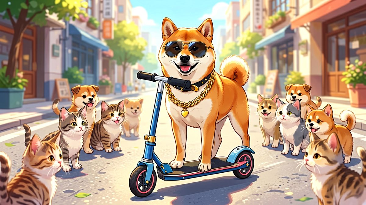 狗：别问，问就是这条街最靓的仔。