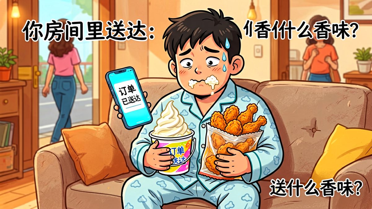 被抓个正着