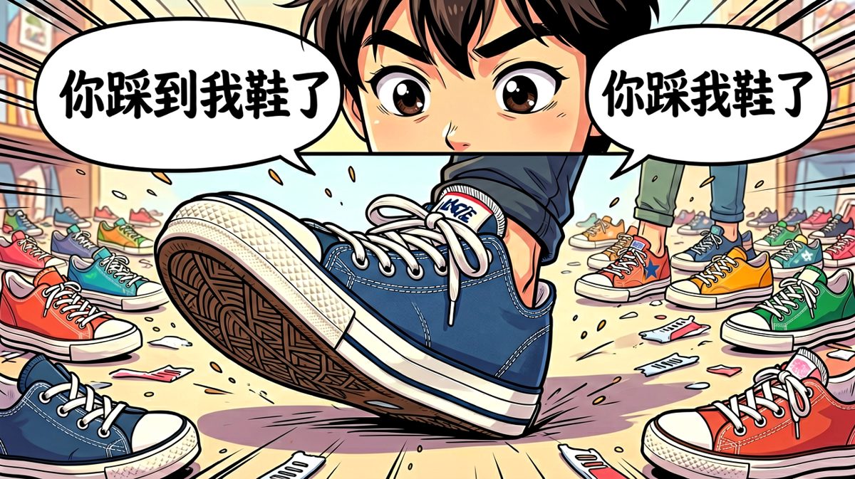 低头一看，脚下全是敌人