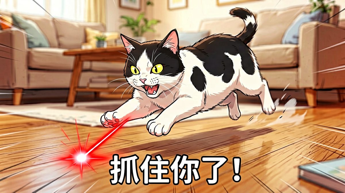激光笔，你逃不掉
