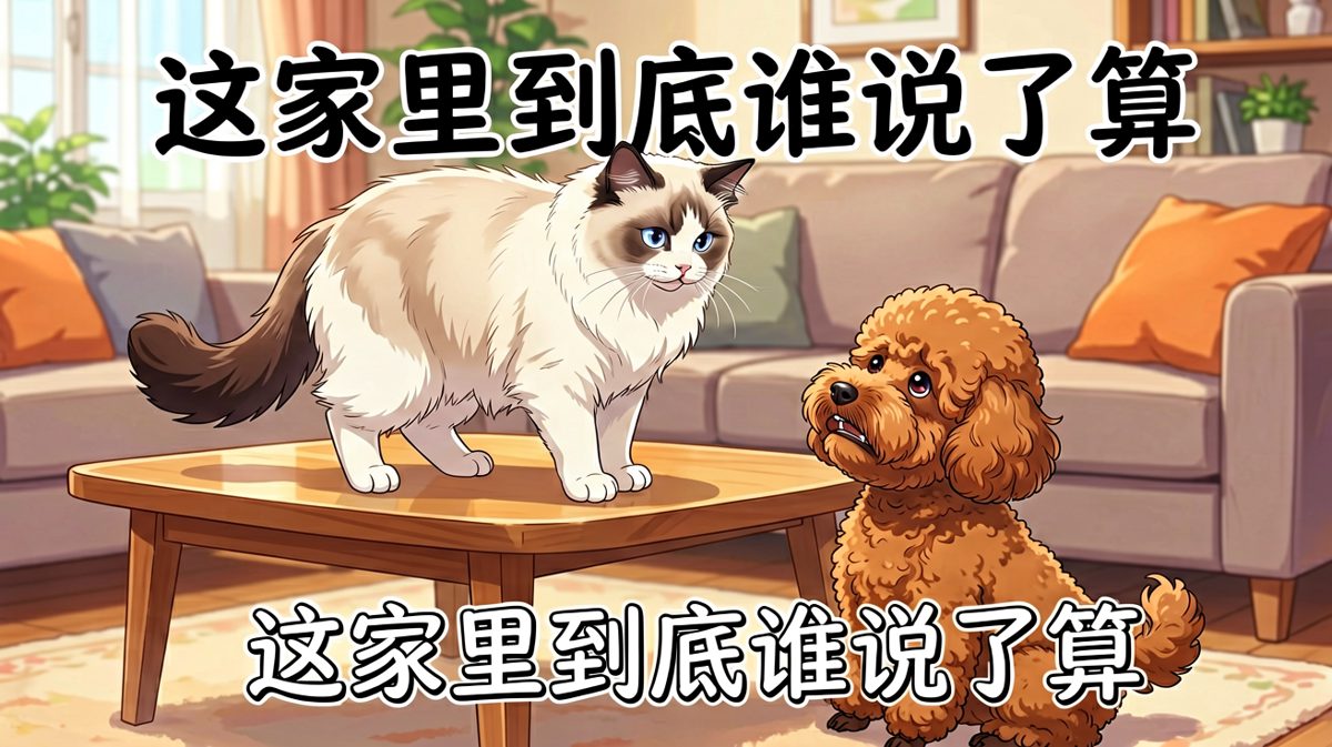 猫：这个家没我不行
