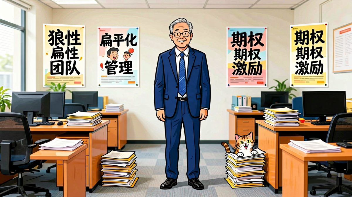 公司唯一的老员工是保洁阿姨