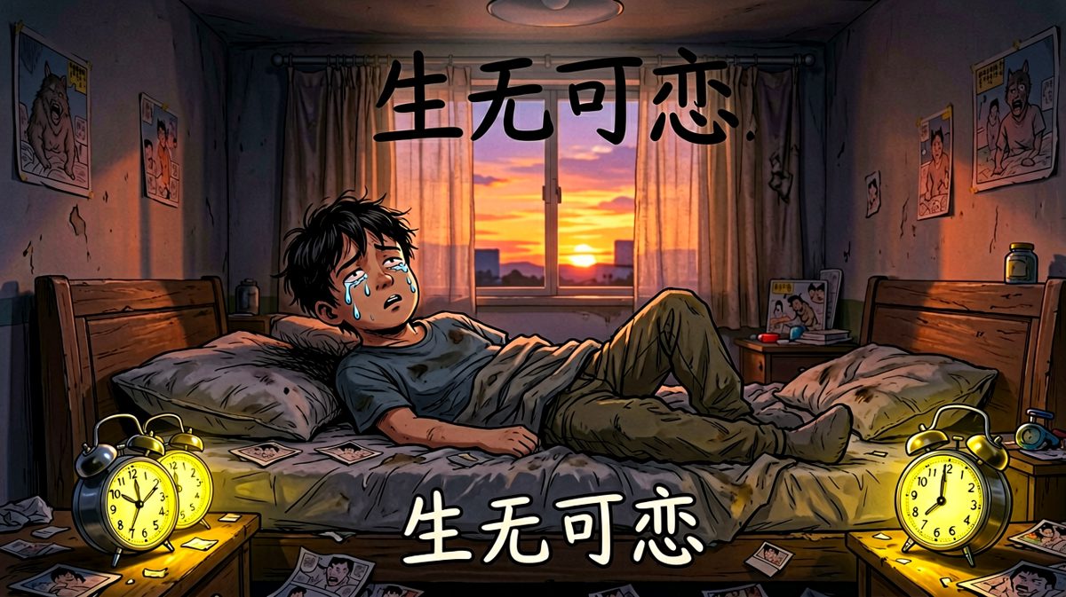 我连闹钟都战胜不了……