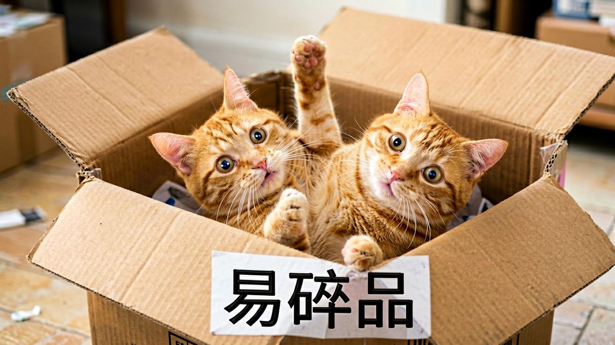 猫咪：这箱子说它不想让我出去