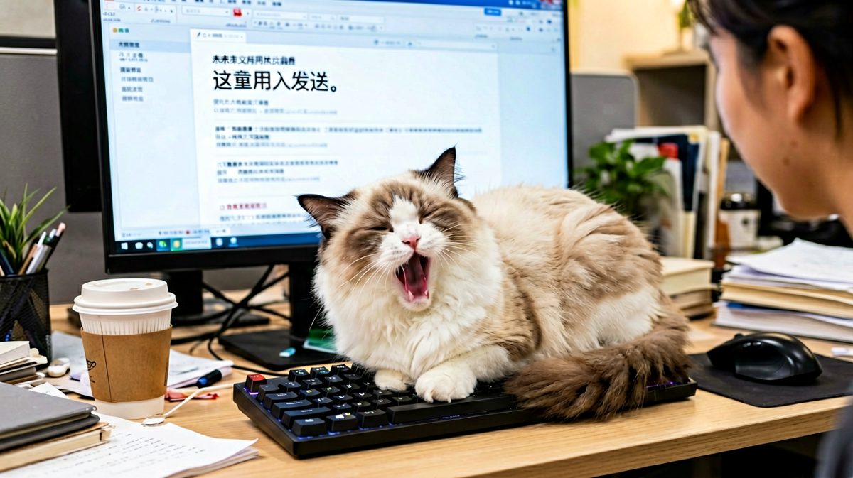 打工喵的道德绑架：不铲屎就乱打字