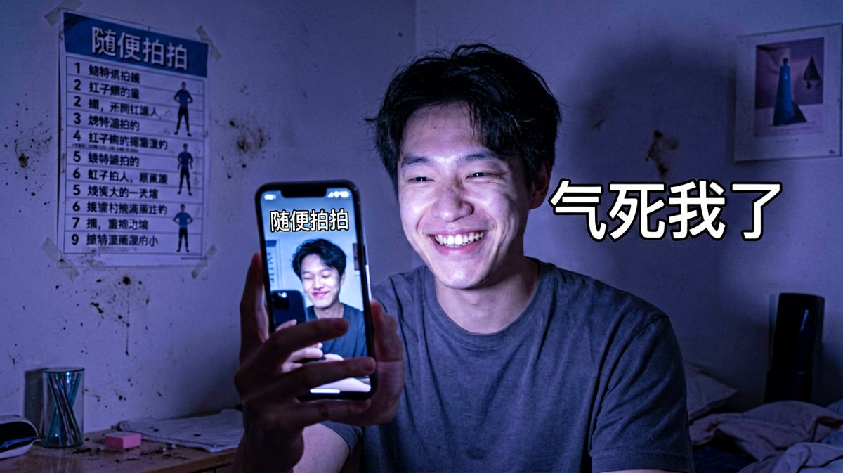 凡尔赛式朋友圈的暴击