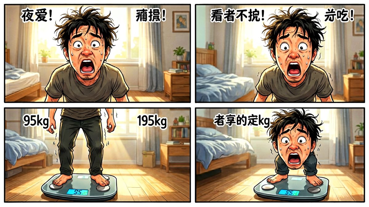 体重不降反升，崩溃时刻