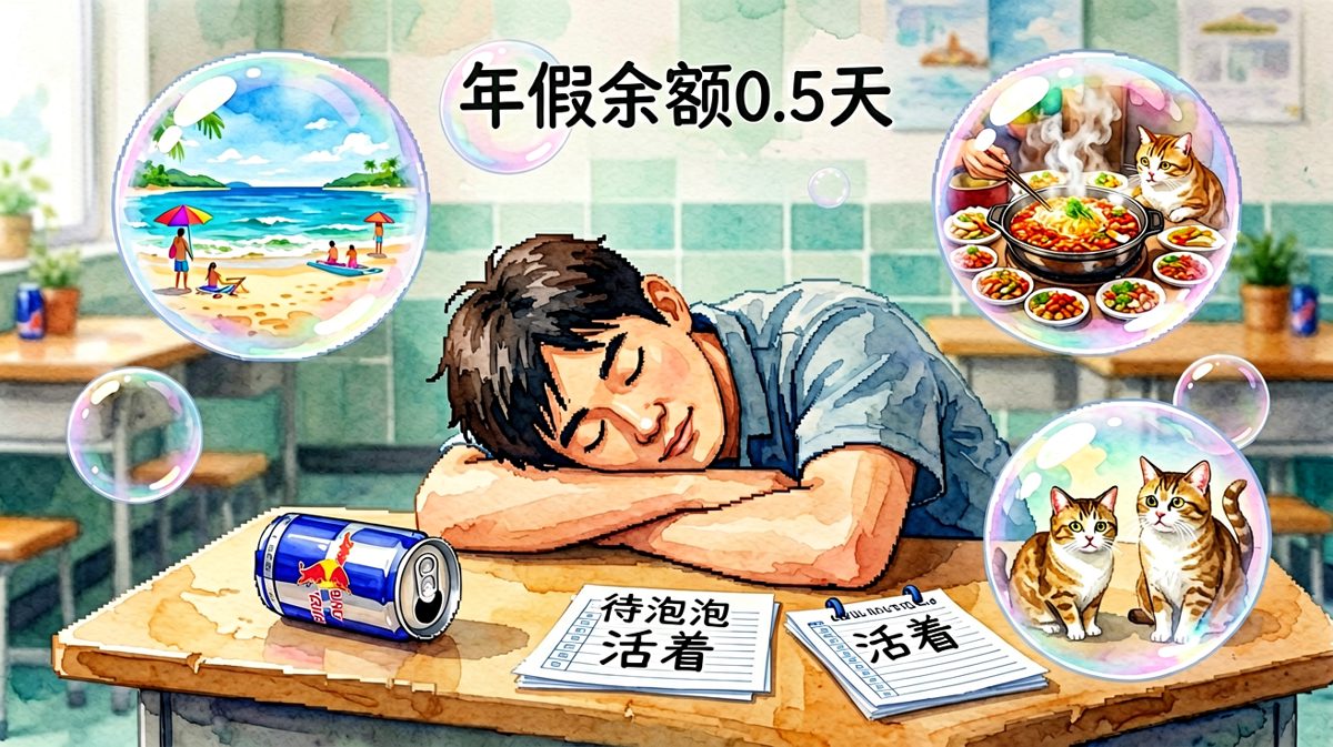 肉体在打卡，灵魂在巴厘岛