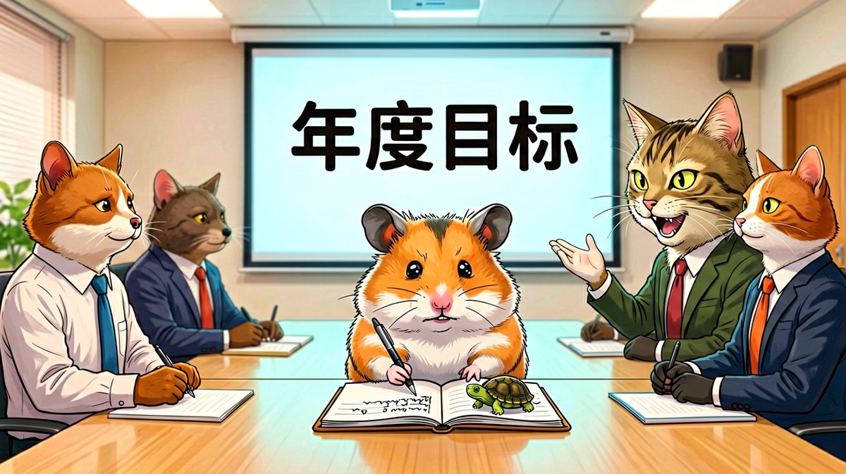开会时假装记笔记，其实已经在脑内过完了一生