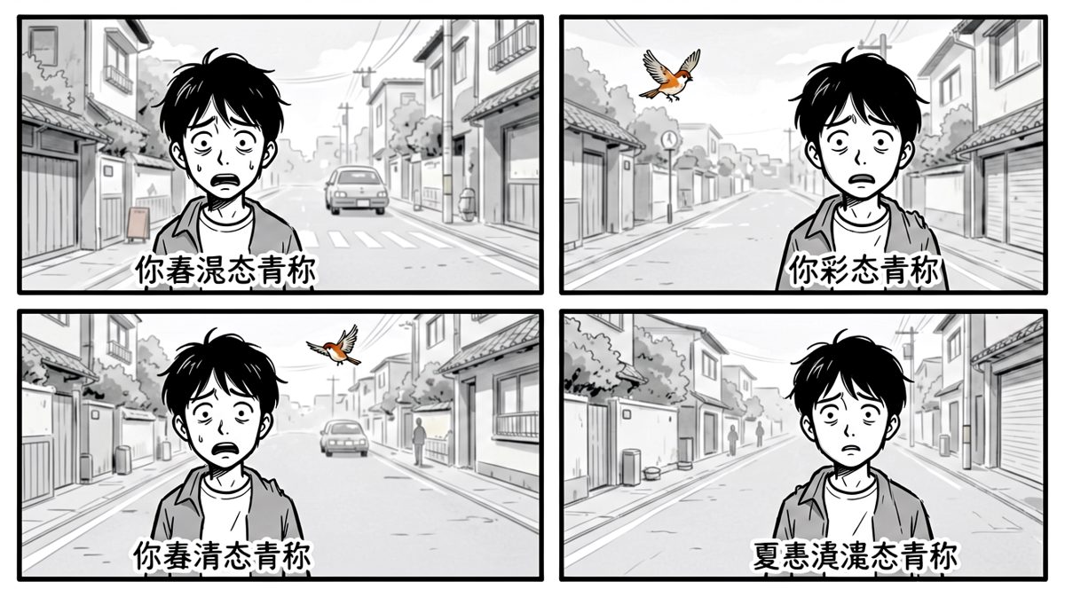 白忙活了一早晨，他默默转身，回家继续睡。
