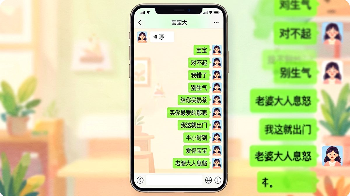 一个句号摧毁十句道歉
