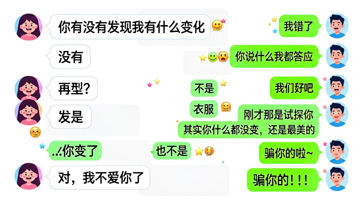一句话让直男心跳骤停再救回来