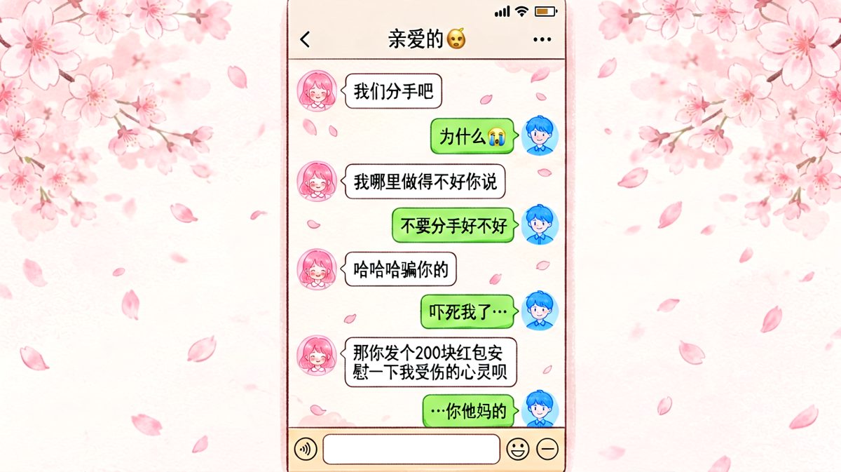 分手是假的，红包是真的