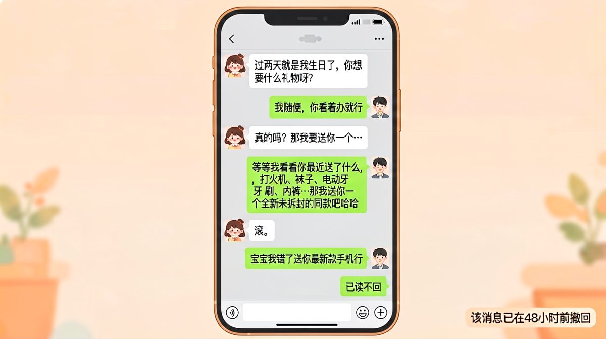 生日礼物送啥都错，送礼难题终极翻车现场