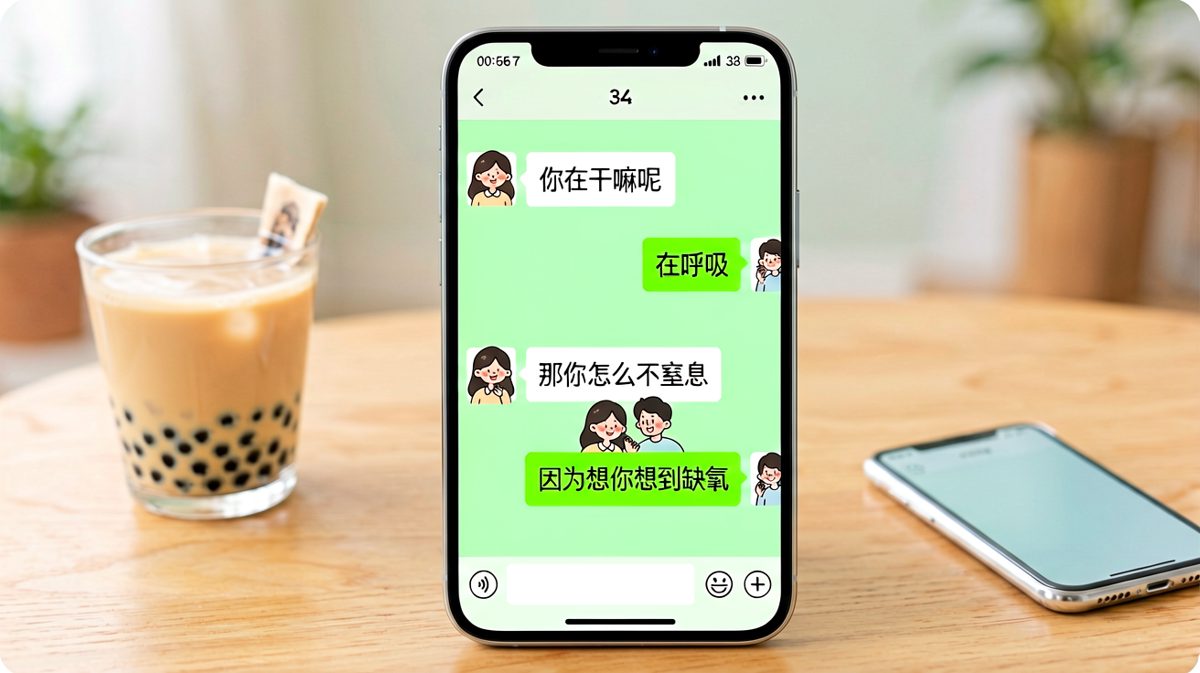 土味情话反被吐槽的经典开场白