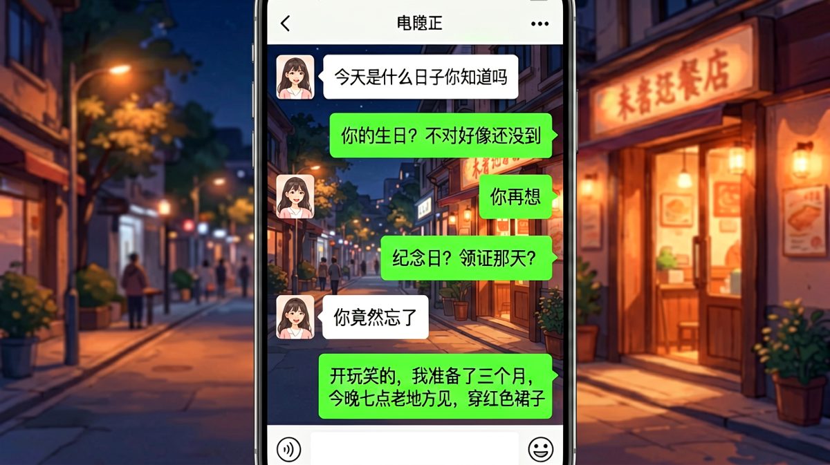 吓你一下再给你个大大的甜