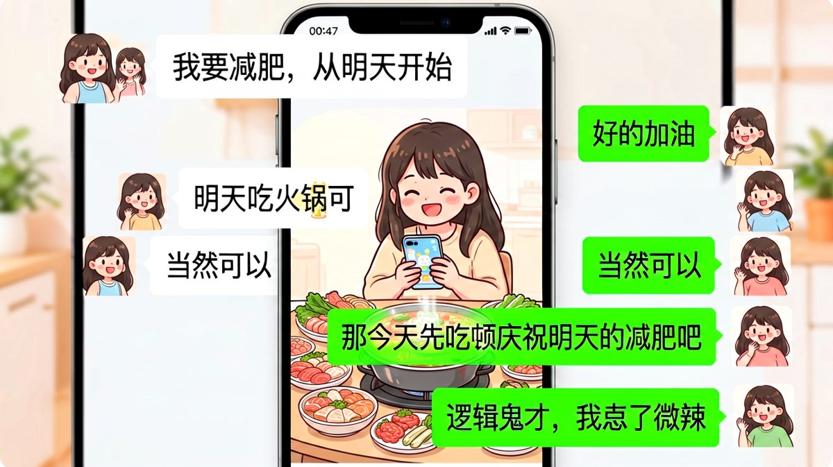 减肥从明天开始但明天永远不会来