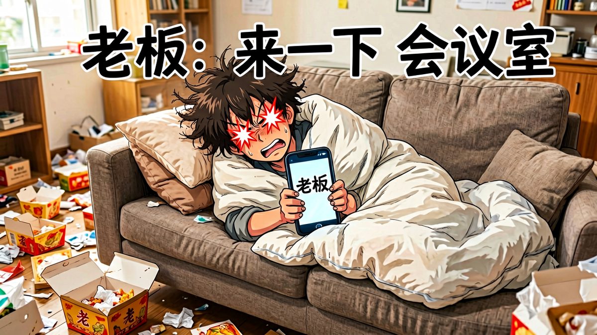 周末被叫加班：精神状态已离家出走
