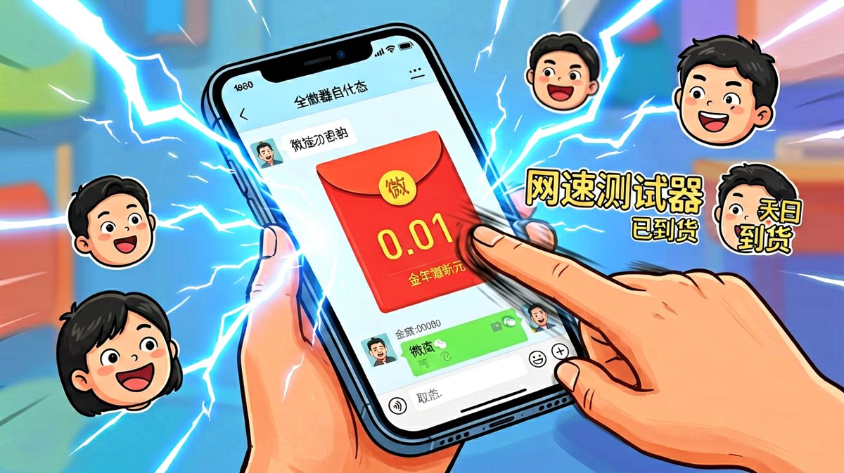 抢红包的手速，是打工人最后的倔强