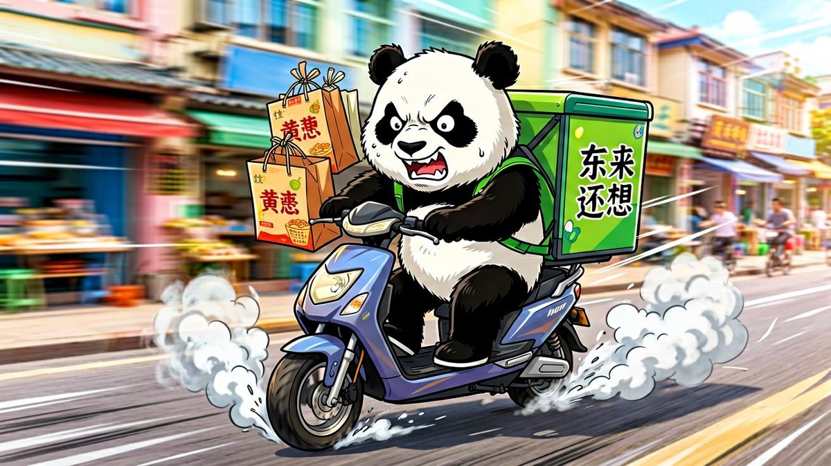 您的外卖正在以生命在狂奔