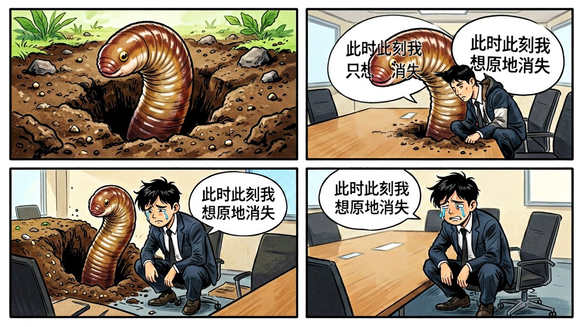 社死到极致，只想找洞钻进去