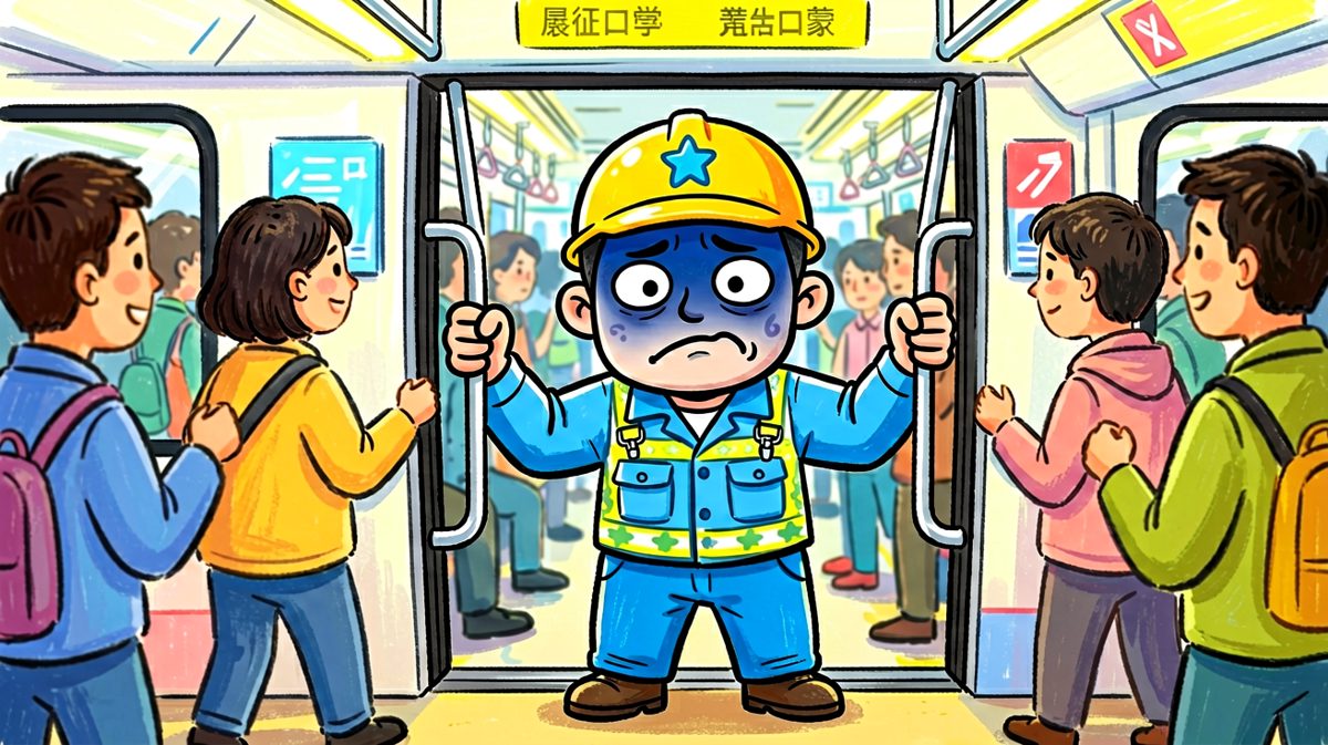 周一早高峰：我的肉体到了，灵魂还在床上