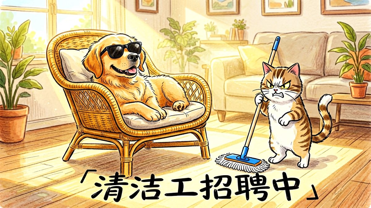 当铲屎官不在家的时候……