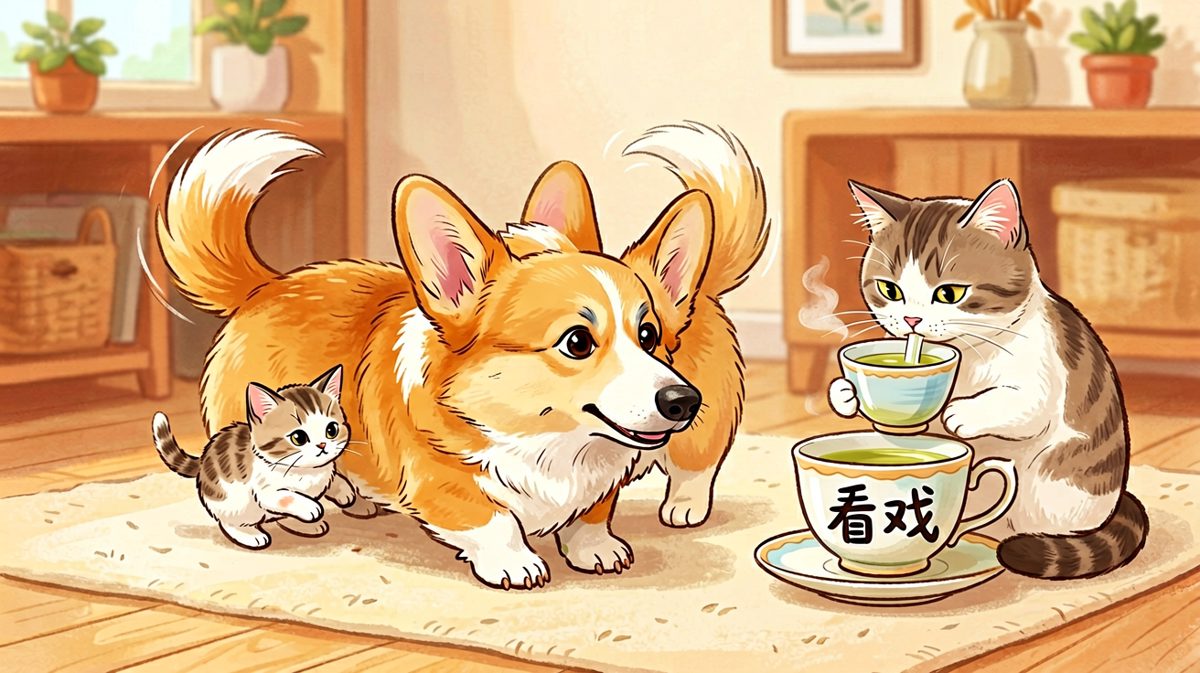 只要我不尴尬，尴尬的就是猫