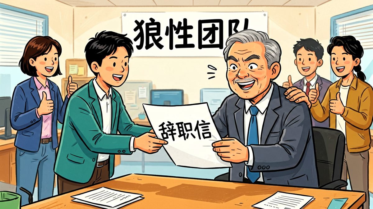员工递上辞职信，老板非但没挽留，还拉着全公司给他办欢送会