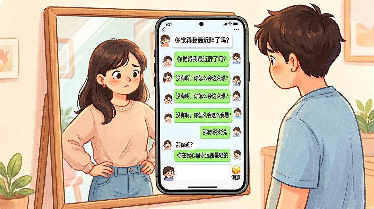 "你在我心里永远是最轻的"——满分求生欲答案