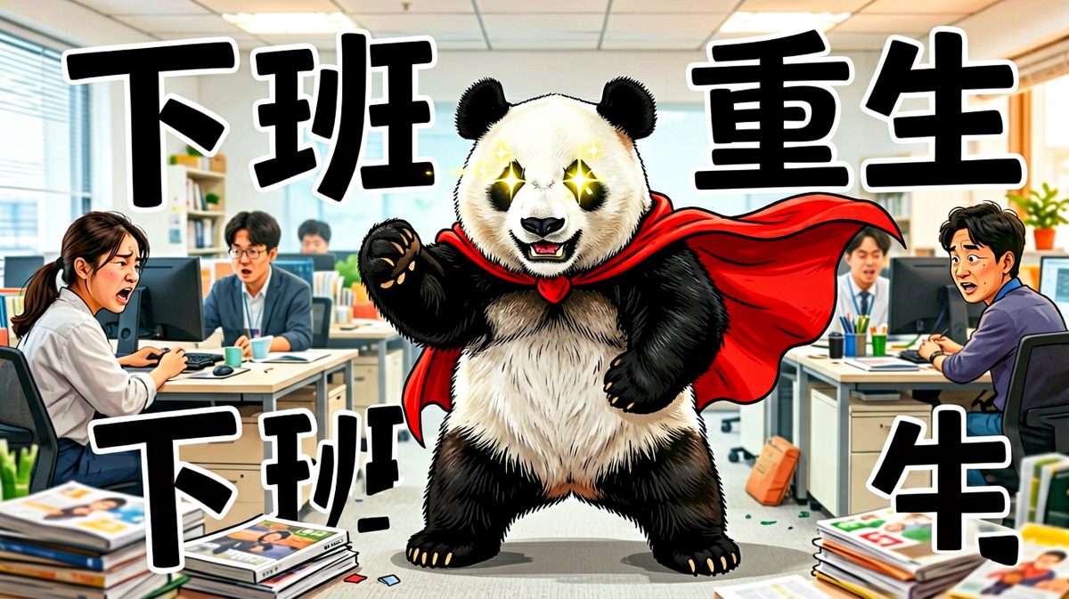 五点半的打工人秒变超人
