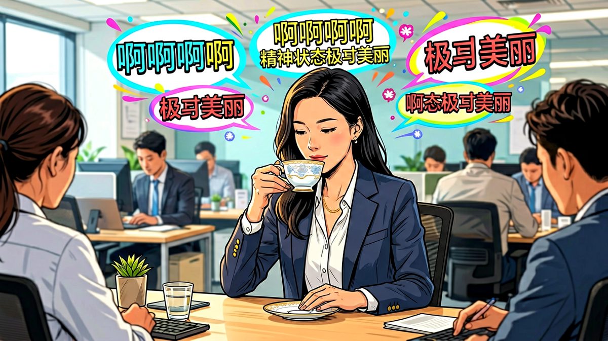 表面风平浪静，内心已经发了八百遍疯，这才是成年人的体面