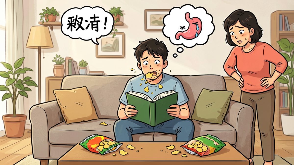 被抓包！紧急装成在看书