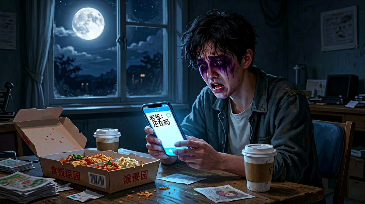 深夜收到老板消息