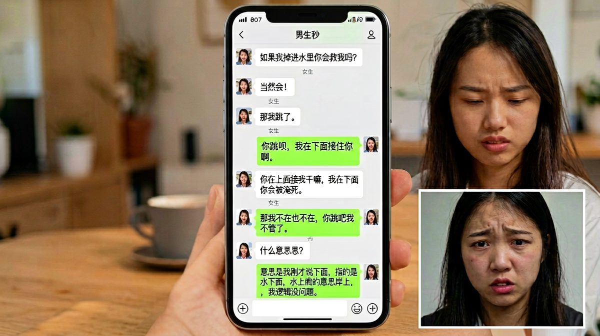 一次关于救不救人的讨论，最终崩盘于语文老师的逻辑