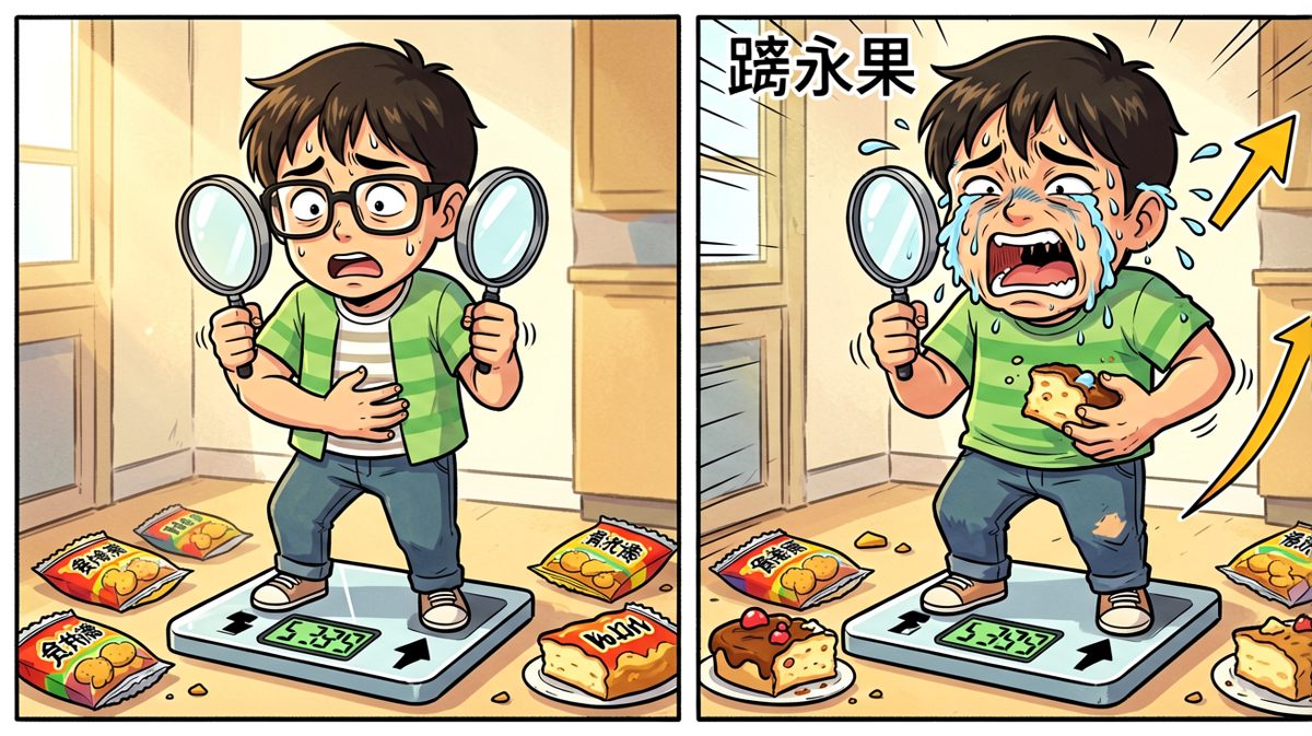 第二天一称，崩溃了——但又忍不住想吃