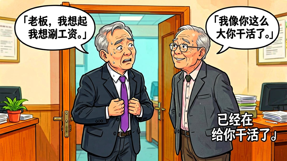 老板的回忆杀，让员工彻底失去涨工资的勇气