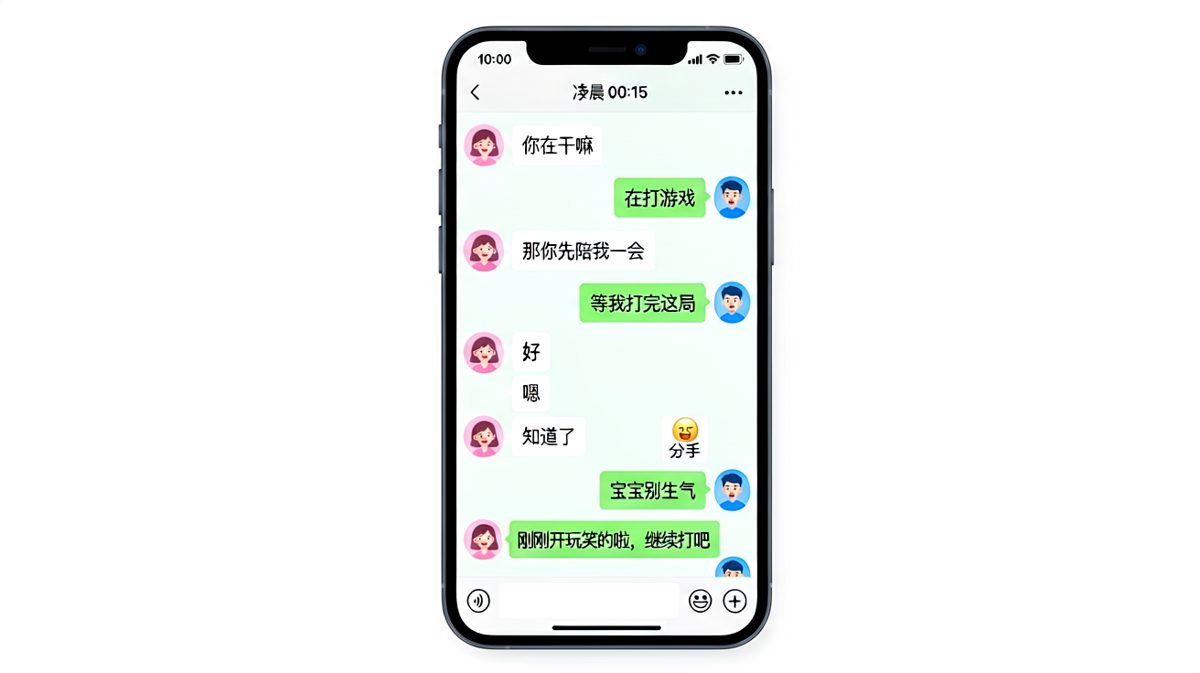 深夜打游戏被叫陪聊，一个玩笑让男生心跳漏了半拍。