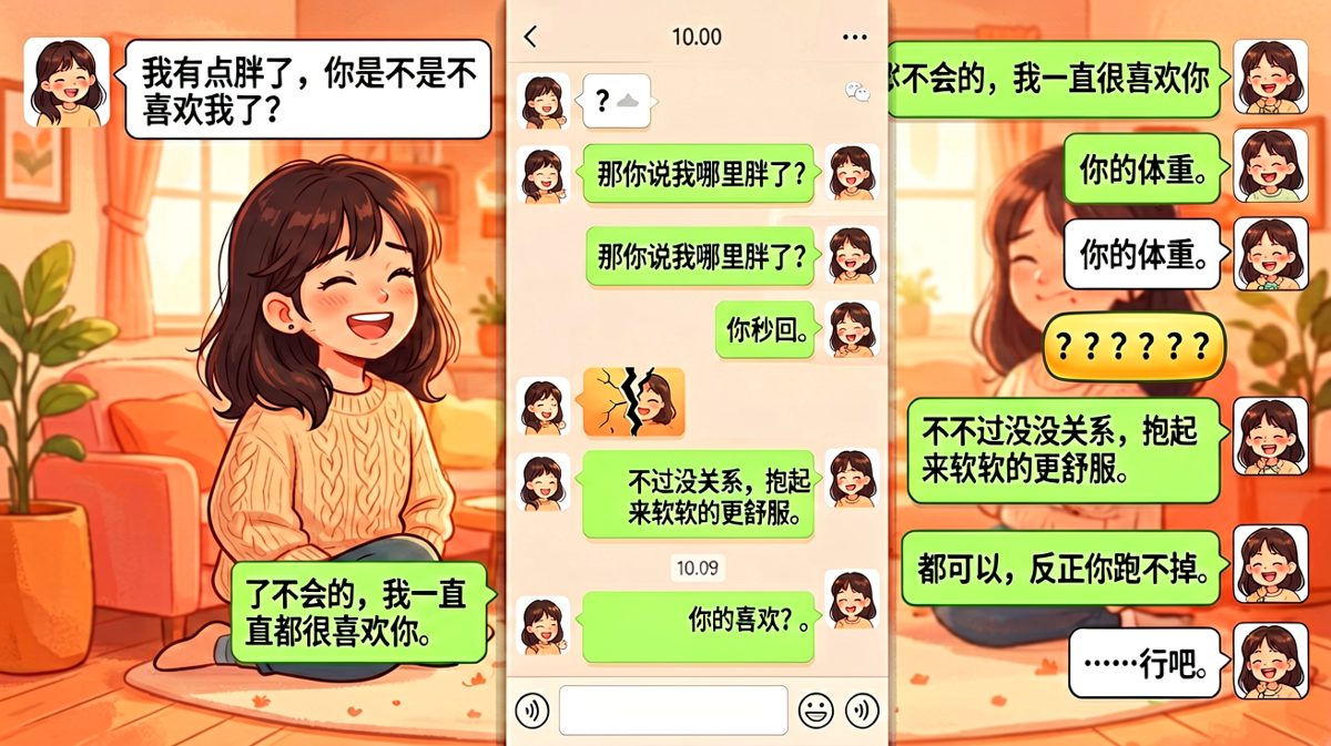 从求生欲测试到反手一记甜蜜的暴击