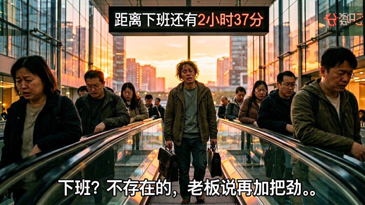 等待下班的漫长时间