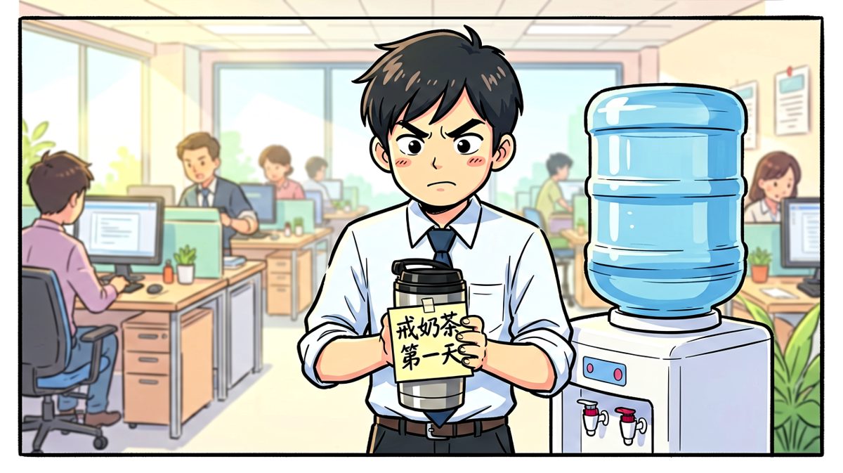 早上信心满满：今天一定要控制住！