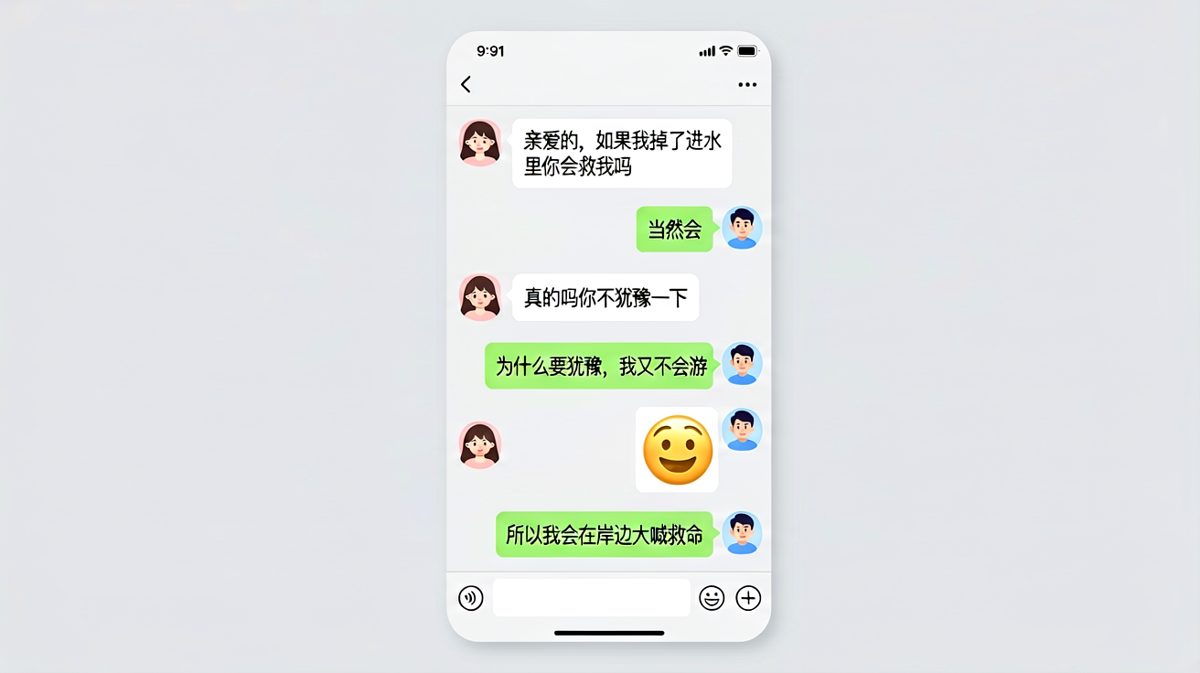 求生欲为零的直男式浪漫